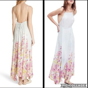 NWT Free People Embrace it Backless Maxi Dress